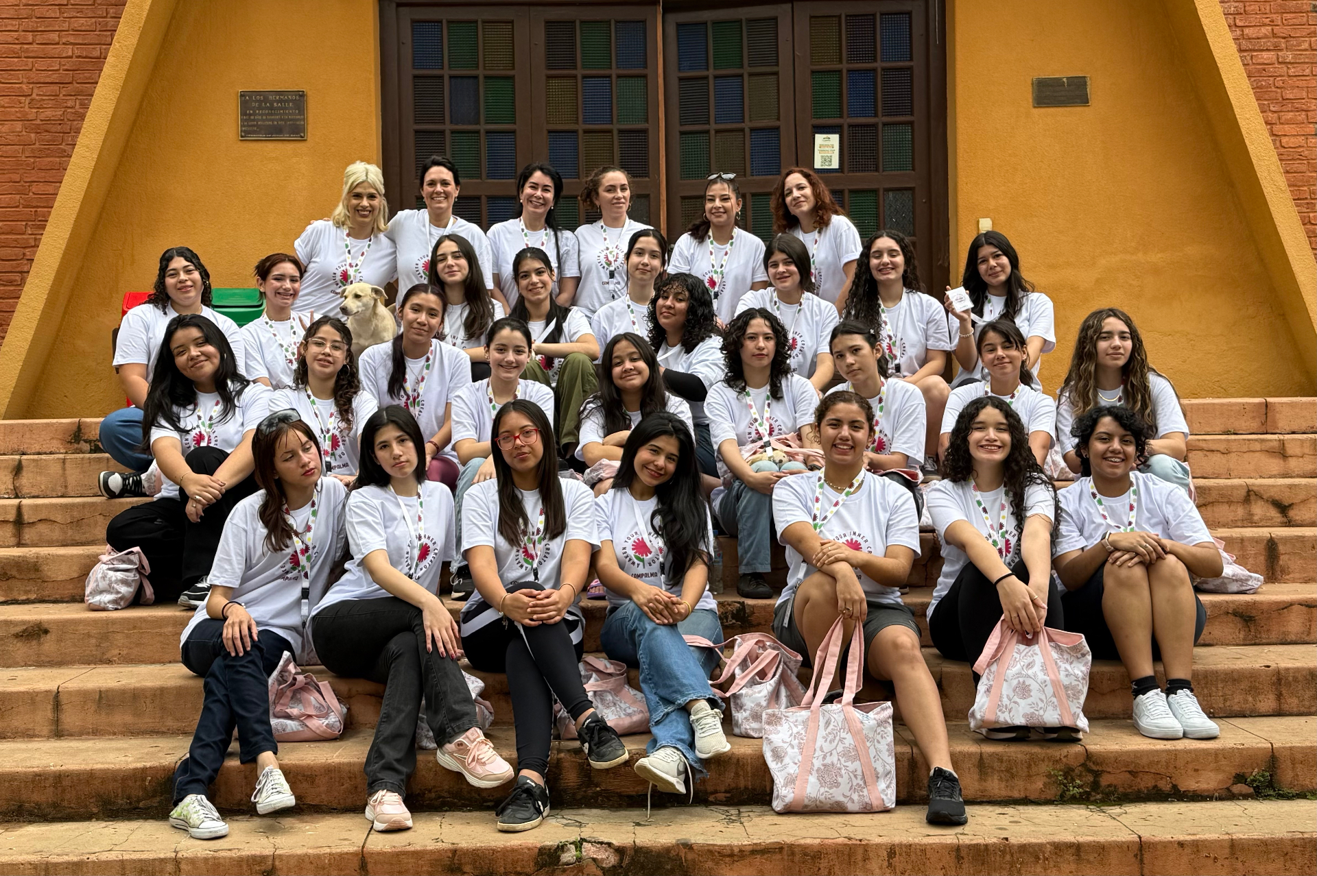 Grupo de participantes del retiro Campalma